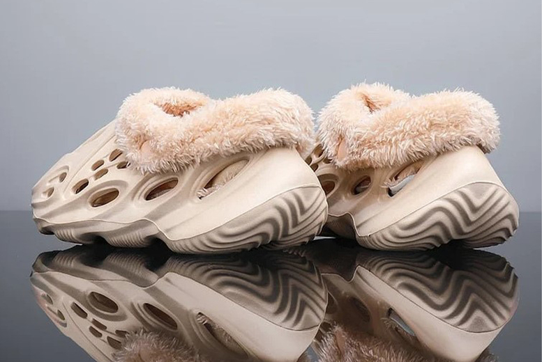 Yeezy Inspired Fleece Lined Foam Runners Offer Wowcher