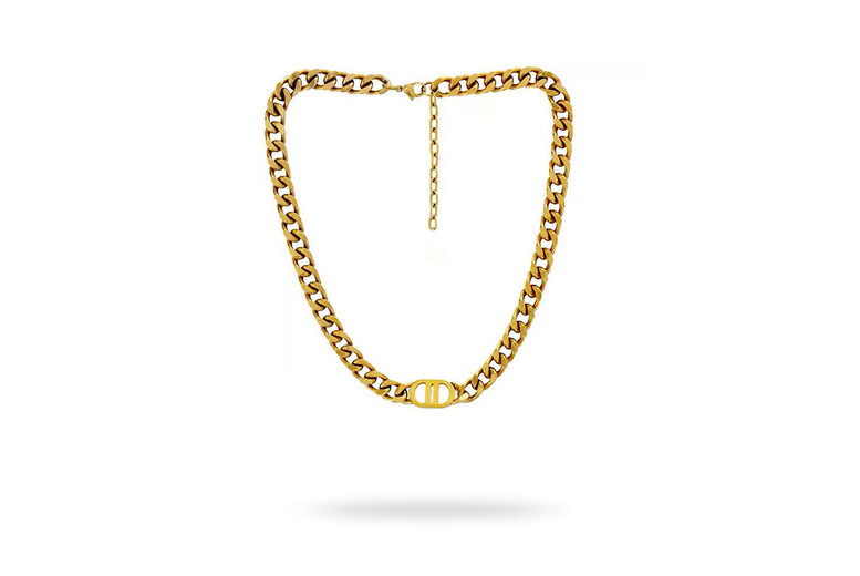 Christian   Gold Chunky Cuban Link Necklace | Wowcher