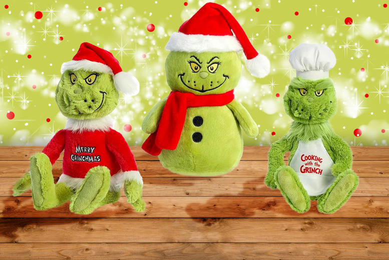 Christmas Baby Grinch Stuffed Plush Toy at LivingSocial