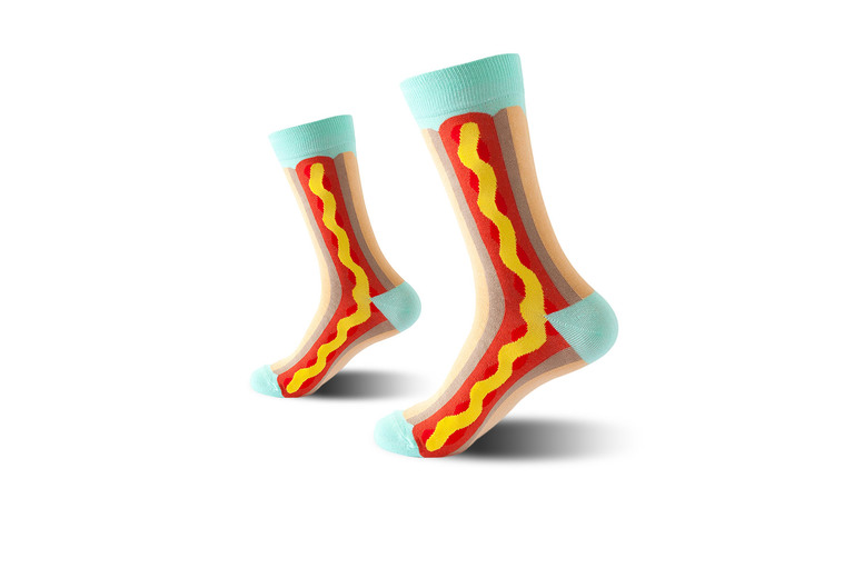 Unisex Black Colourful Breathable Cotton Summer Socks – Unisex, 5 Fun Patterns | Wowcher