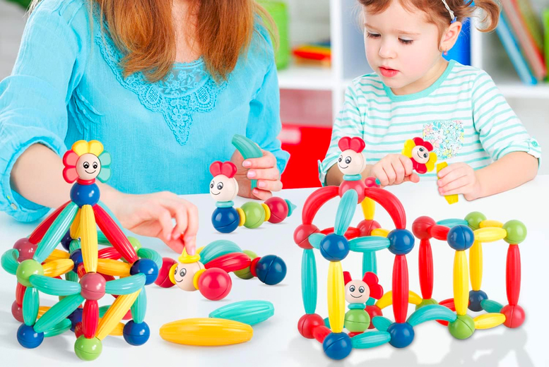 Magnetic Building Blocks Toy Set from LivingSocial