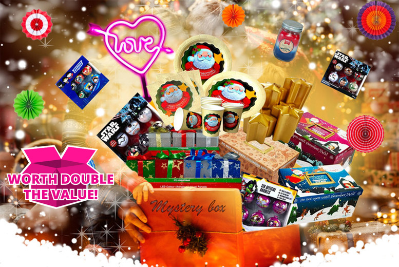 Christmas Items and Decorations Mystery Box – 2 Options – Worth Double The Value | Wowcher