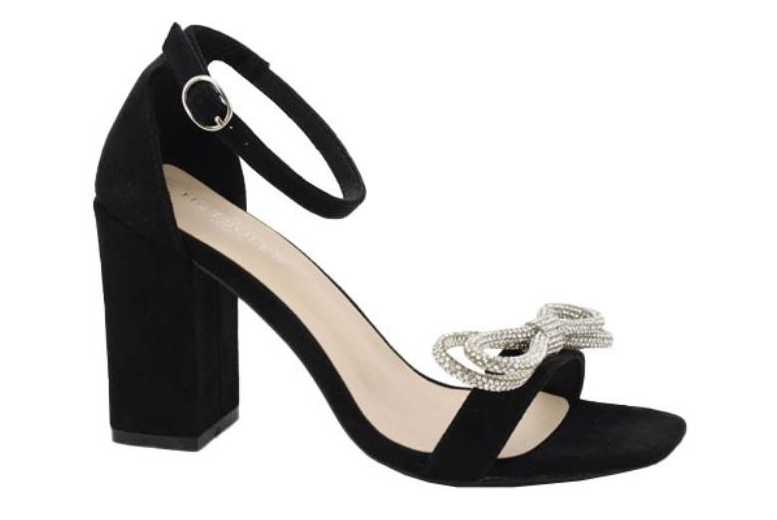 Black Women’s Glitter Block Heel Peep Toe Sandals – Summer Occasion Shoes | Wowcher Black Women’s Glitter Block Heel Peep Toe Sandals – Summer Occasion Shoes | Wowcher