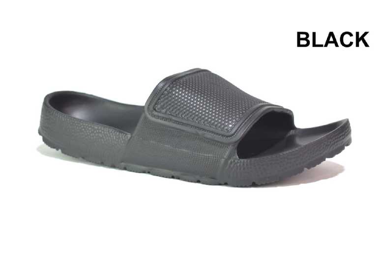 Black Women’s Ultra-Light Water-Resistant Slip-On House Slippers – Cushioned Anti-Slip Indoor Shoes | Wowcher