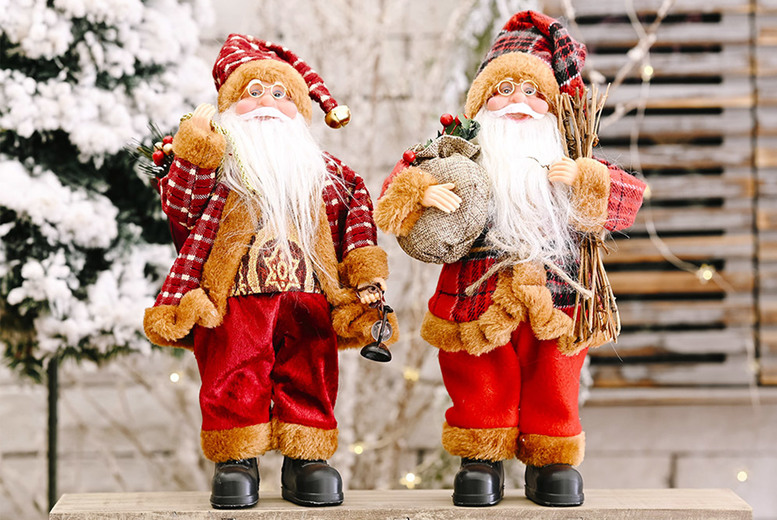 Santa Claus Decoration Doll – 4 Designs! | Wowcher