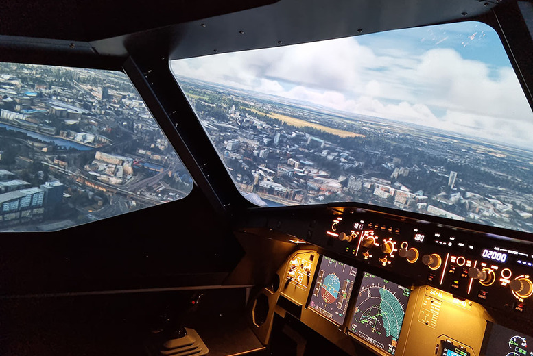 Airbus A320 Flight Simulator Experience – 15, 30 or 60 Minutes for One at The Flight Experience, Newcastle | Wowcher