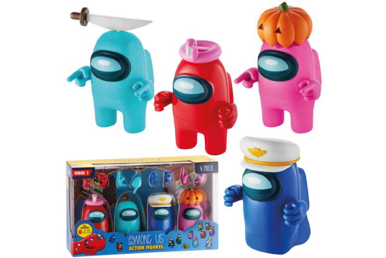 Among Us Series 2 Festive Action Figures | Wowcher