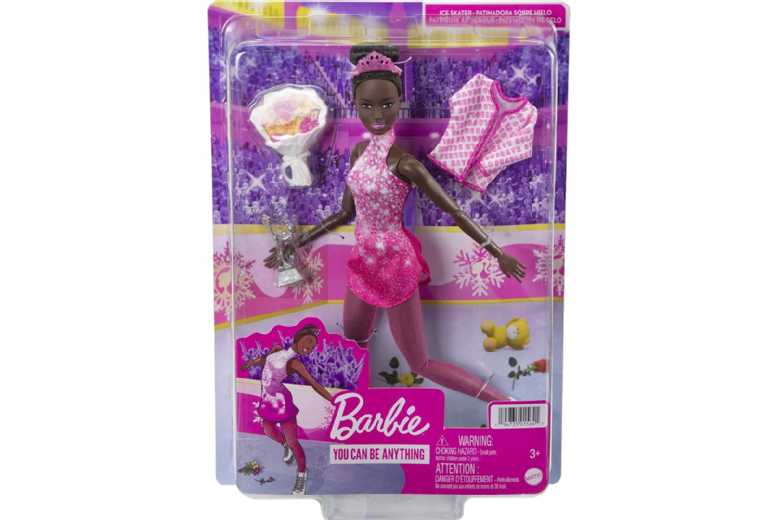 Barbie Winter Sports Ice Skater Doll – Imaginative Play Toy, Ages 3+ | Wowcher
