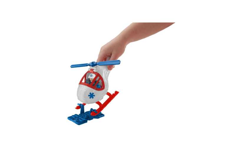 City Helicopter and Medic Figure Playset | Wowcher