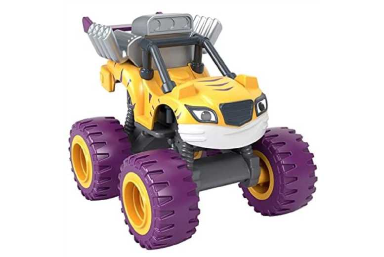 Blaze & the Monster Machines Stripes Die-Cast Toy Car – Ages 3+, Imaginative Play, Nickelodeon Character | Wowcher