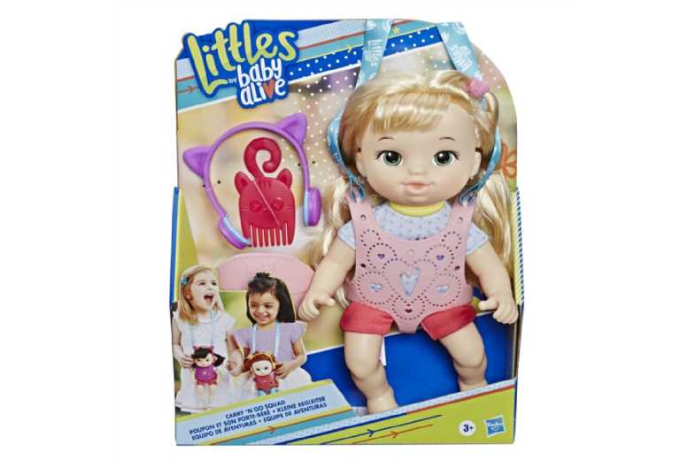 Littles Pink CarryNGo Squad Doll – Interactive Play Doll for Ages 3+, On-the-Go Toy | Wowcher