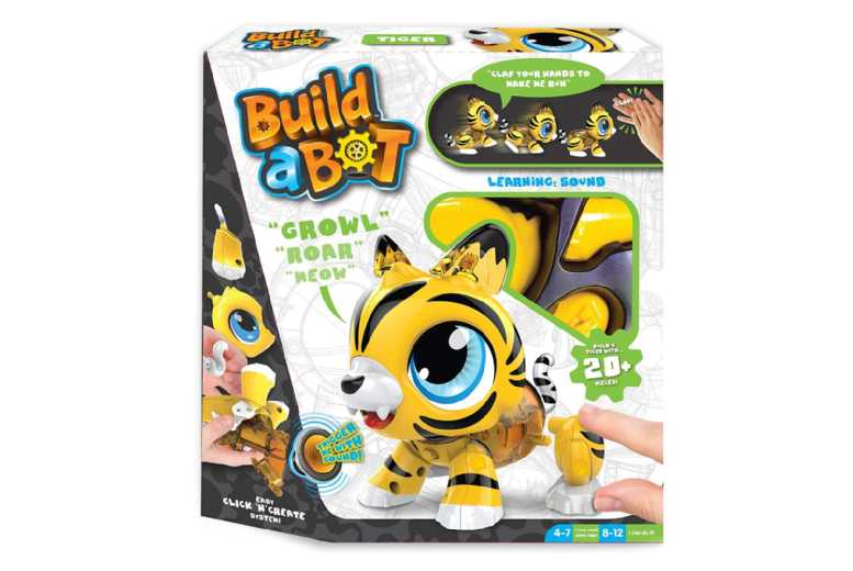 Build a Bot Sound Activated Robot Toy | Wowcher