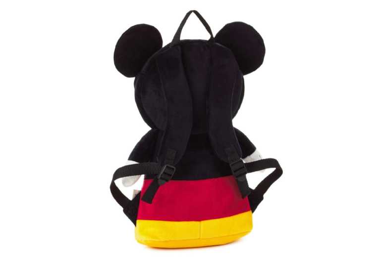 Disney Mickey Mouse Plush Backpack – Ages 3+, Soft & Adjustable, Imaginative Play | Wowcher