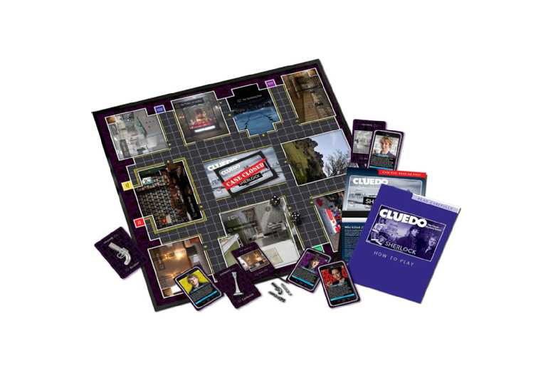 Cluedo Sherlock Holmes Edition Mystery Board Game – Ages 8+, Family & Educational Detective Play | Wowcher