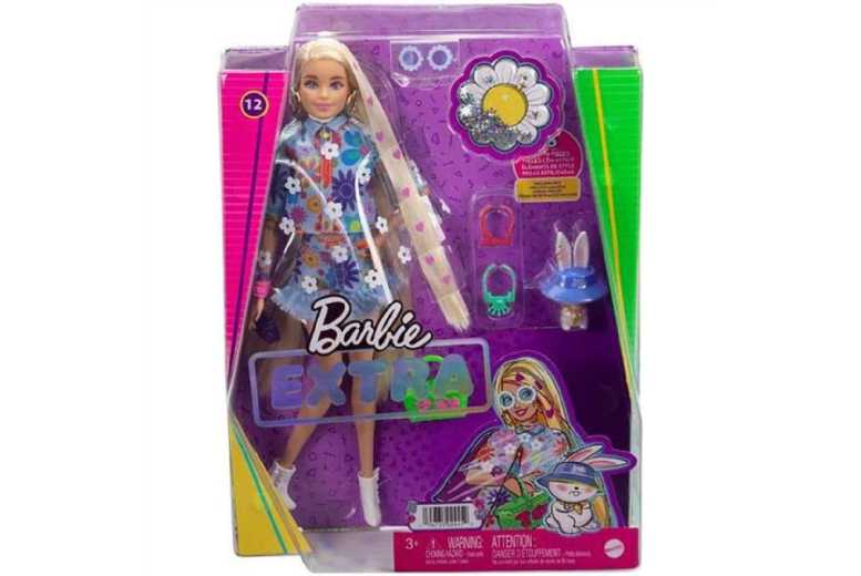 Barbie Extra Doll in Floral Outfit | Wowcher