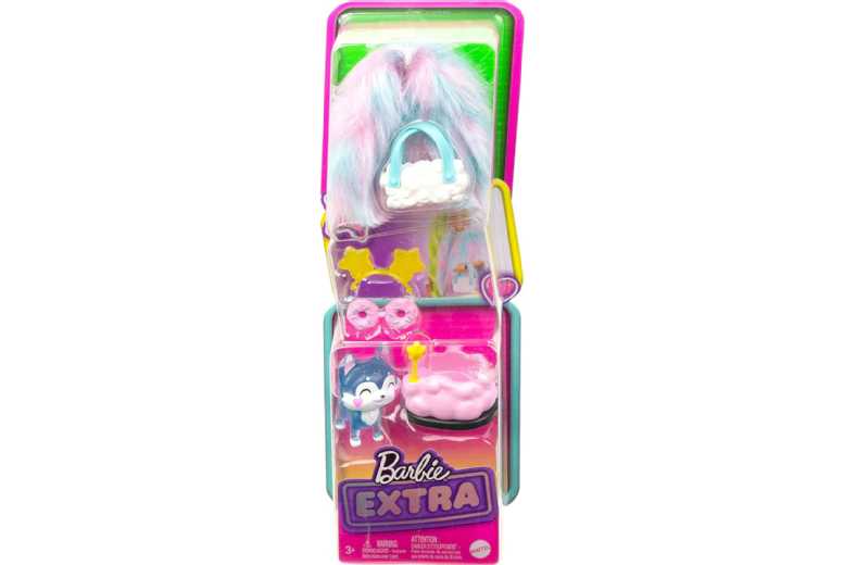 Barbie Extra Fashions Blue Cat – Creative Dress-Up Toy for Ages 3+, Imaginative Play, Accessories Included | Wowcher