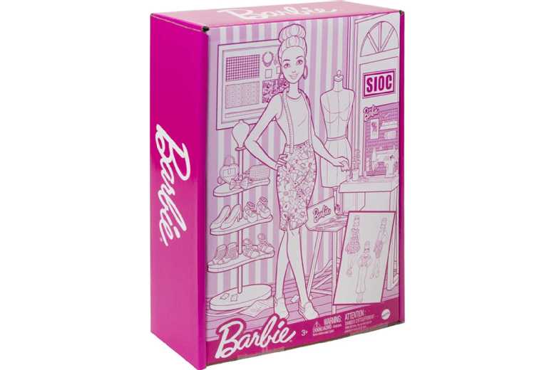 Barbie Fashion Designer Doll & Studio | Wowcher