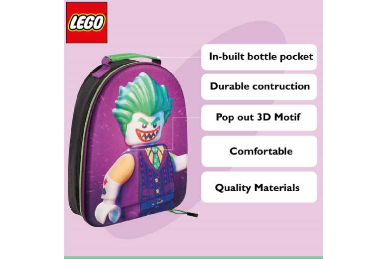 Lego Batman Movie Joker Lunch Bag | Wowcher