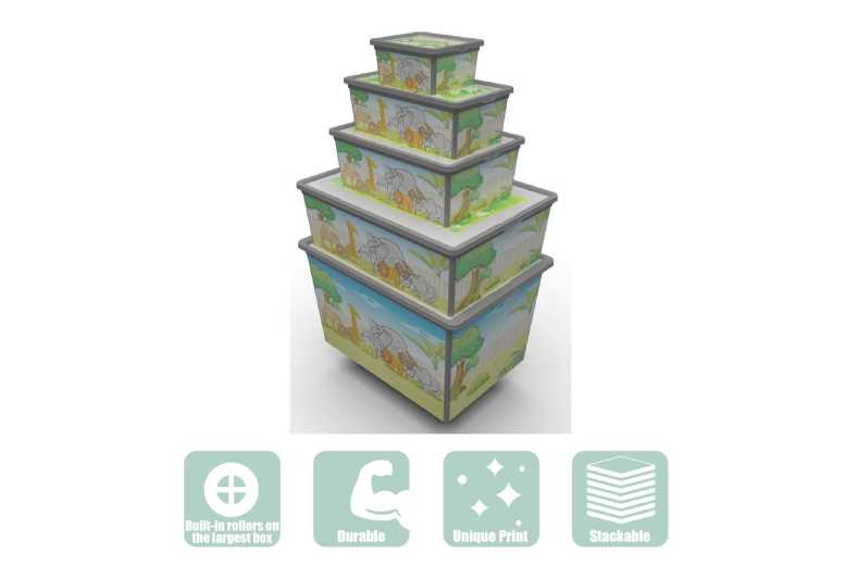 Zoo Decorative Motif Box | Wowcher