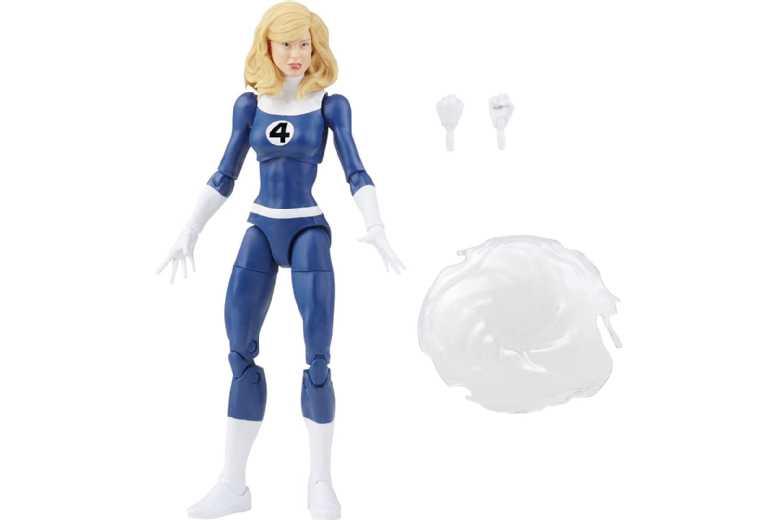 Marvel Fantastic Four Legends Series 6in Action Figure – Invisible Woman, Ages 4+, Collectible Superhero Toy | Wowcher