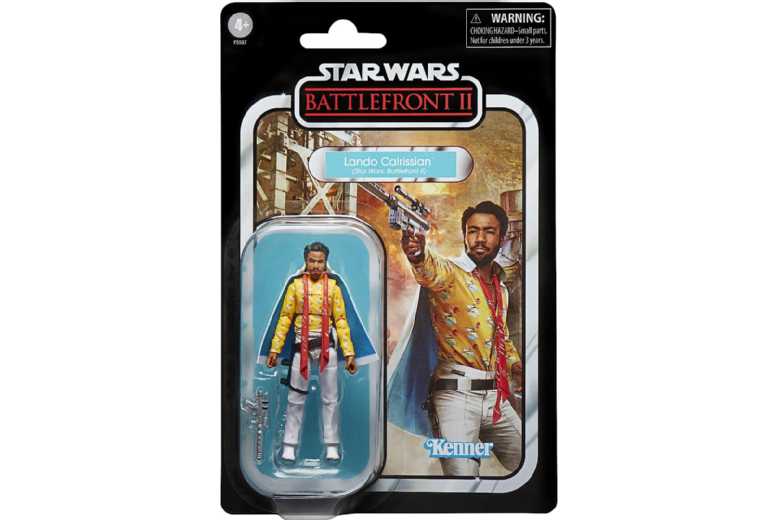 Star Wars Battlefront 2 Lando Calrissian Vintage Action Figure Toy (Ages 4+) – Collectible, Articulated, Imaginative Play | Wowcher