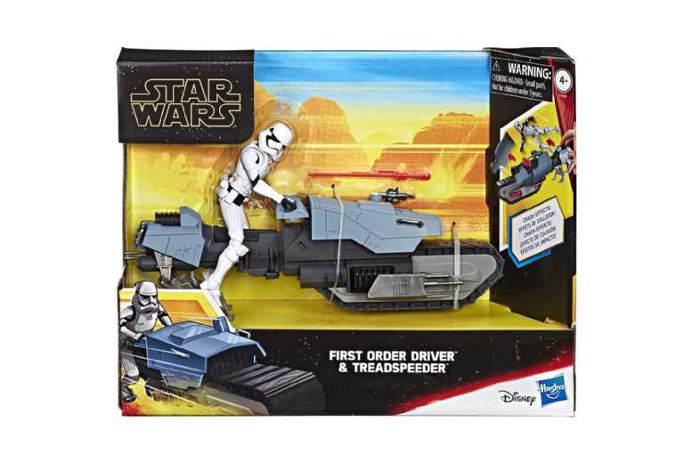 Star Wars Tread Speeder + Figure | Wowcher