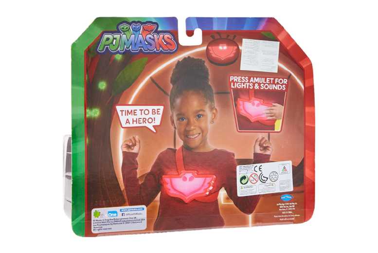 PJ Masks Owlette Amulet Interactive Dress Up Toy (Ages 3+) – Light & Sound Role Play | Wowcher
