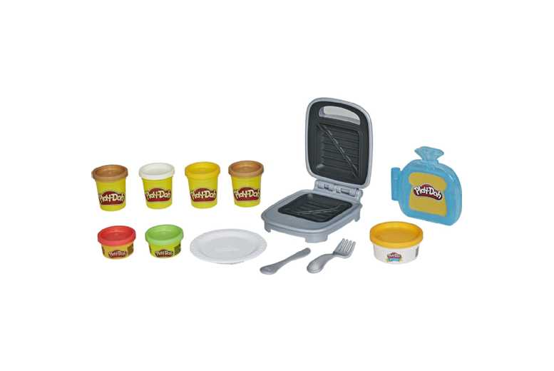 Play-Doh Kitchen Food Set – Imaginative Sandwich Maker Toy (Ages 3+, Creative Play) | Wowcher