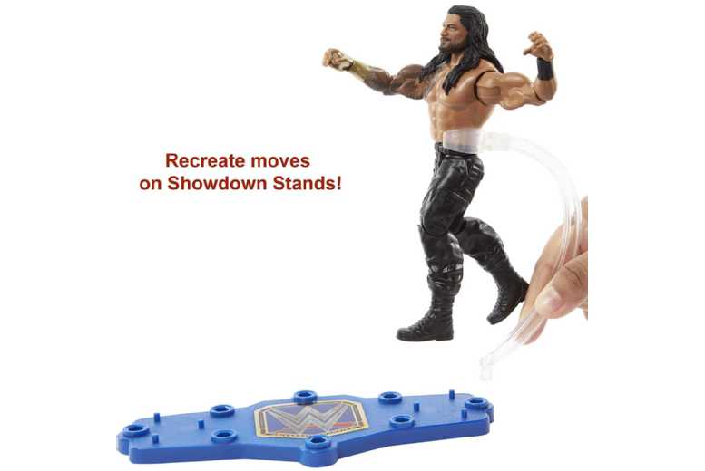 WWE Championship Showdown Action Figures Set – Roman Reigns vs Cesaro (Ages 6+, Collectible, Imaginative Play) | Wowcher