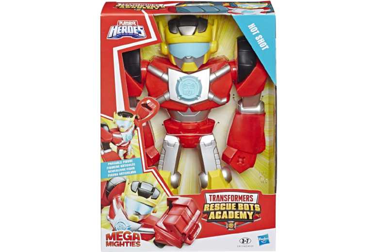 Playskool Heroes Transformers Rescue Bot Hot Shot Action Figure – Ages 3+, Imaginative Play, Durable Toy | Wowcher