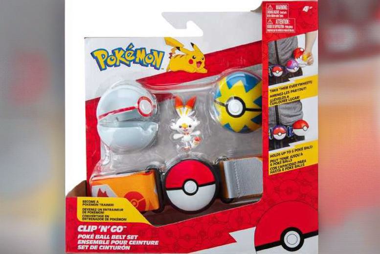 Pokemon Clip N' Go Poke Ball Belt Set at LivingSocial