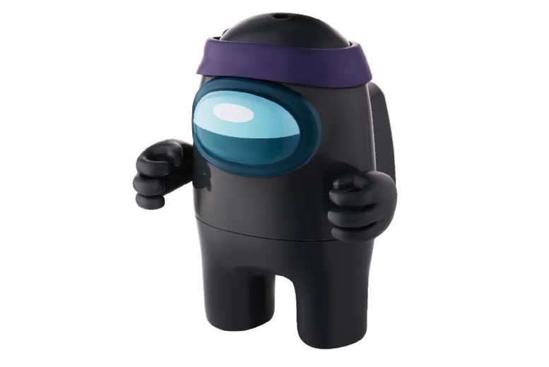 Among Us Black Action Figure at LivingSocial