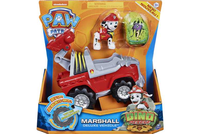 Dino Rescue Rev Up Vehicle & Mystery Dinosaur Toy – Ages 3+, Imaginative Play, Durable Design | Wowcher