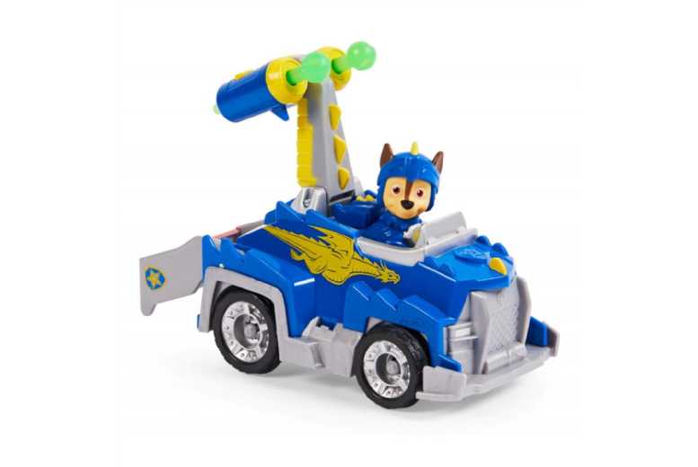 PAW Patrol Knights Deluxe Vehicle & Chase Action Figure Toy – Imaginative Playset for Ages 3+, Collectible, Durable | Wowcher