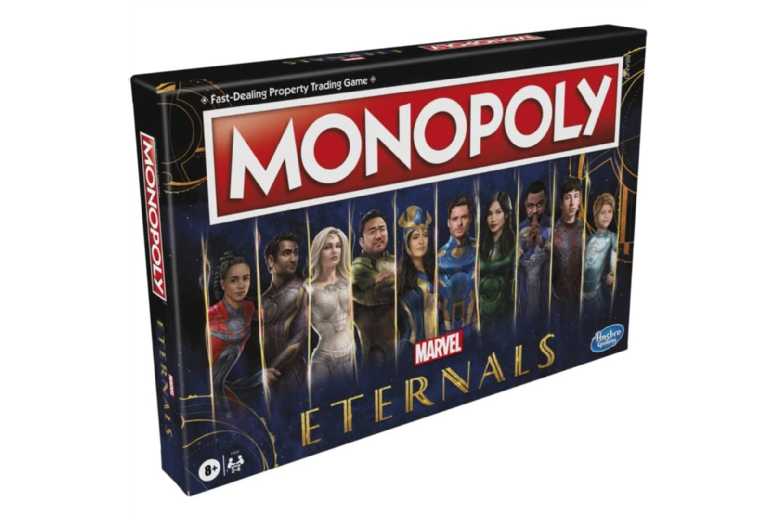 Monopoly Marvel Studios’ Eternals Board Game – Ages 8+, Superhero Strategy, Multi-Player Fun | Wowcher Monopoly Marvel Studios’ Eternals Board Game – Ages 8+, Superhero Strategy, Multi-Player Fun | Wowcher