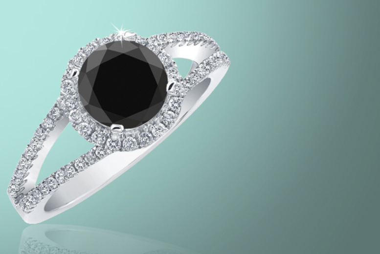 ... of £1100 (from British Gem) for a 2.5ct black diamond ring - save 83% ... of £1100 (from British Gem) for a 2.5ct black diamond ring - save 83%