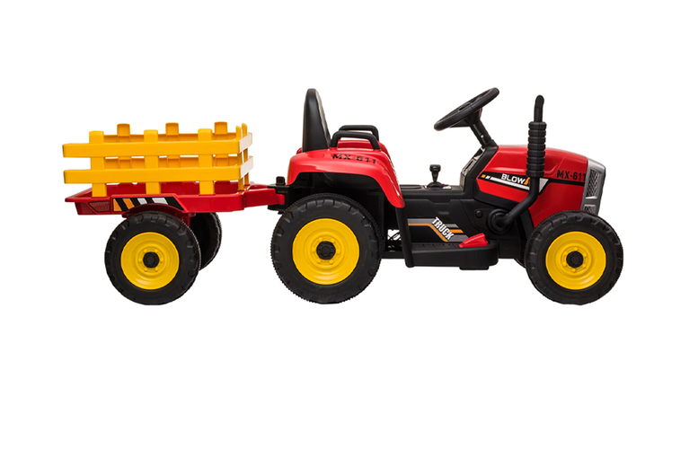 Kids Electric Ride-On Tractor with Remote Control & Detachable Trailer – Outdoor Imaginative Play, Ages 3-6 | Wowcher Kids Electric Ride-On Tractor with Remote Control & Detachable Trailer – Outdoor Imaginative Play, Ages 3-6 | Wowcher