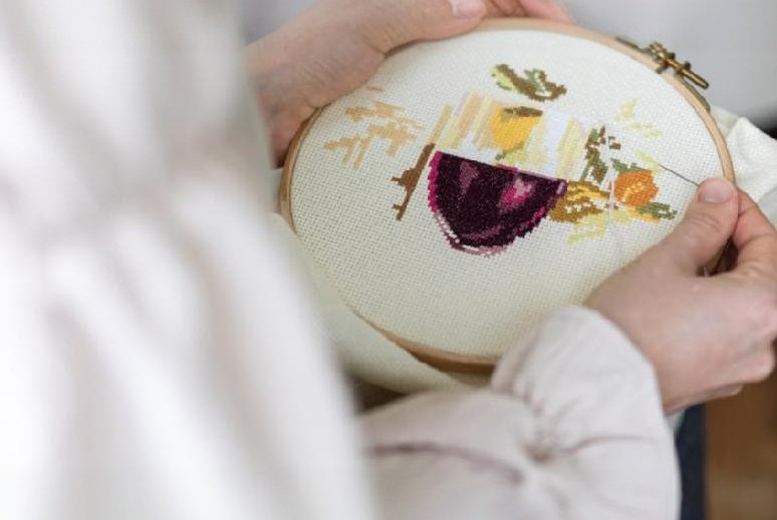 Modern Creative Embroidery & Stitching Kit for Beginners | Wowcher