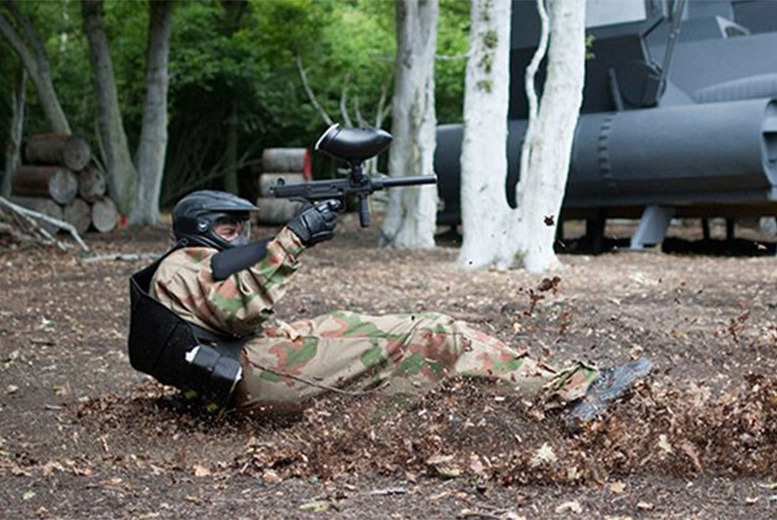 Paintballing Day for Up to 10 People with 50 Balls Each at Allied Paintball - 16 UK Locations | Wowcher