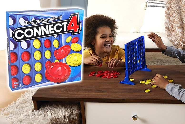 Connect 4 Strategy Board Game for Kids at LivingSocial
