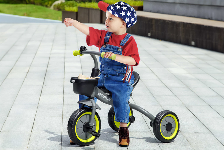 Ride On Tricycle for Kids in 5 Colour Options | Wowcher