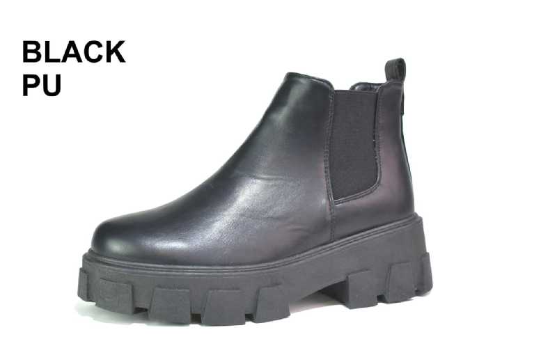 Unisex LBO-8960 [Black Pu, EU 36] | Wowcher