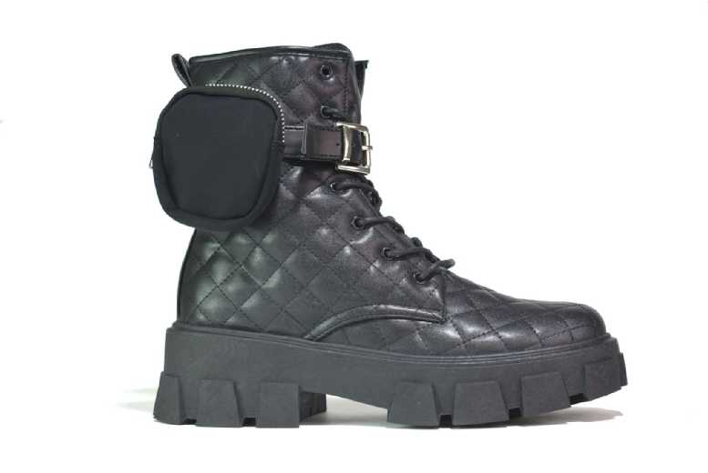 Black Women’s Chic Ankle Boots with Side Pocket – Durable Casual Footwear | Wowcher Black Women’s Chic Ankle Boots with Side Pocket – Durable Casual Footwear | Wowcher