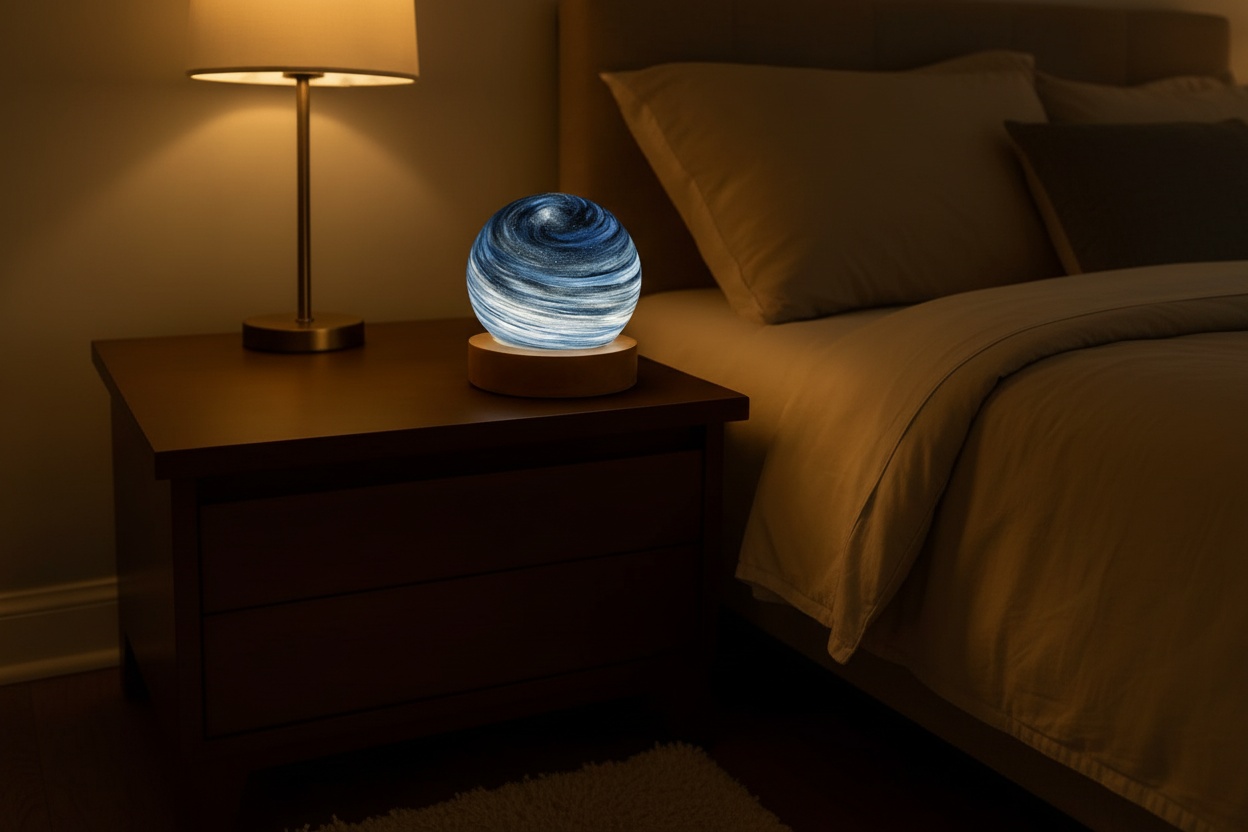 Celestial Galaxy Planet USB-Powered Night Light - 4 Options | Wowcher