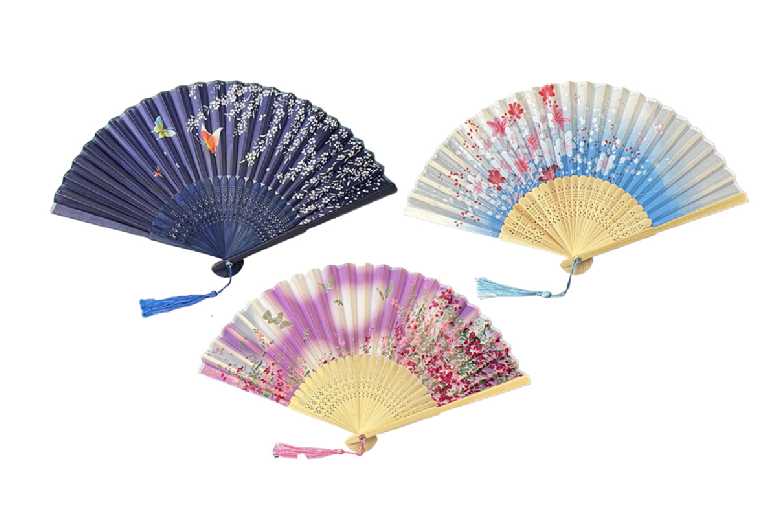 3-Piece Folding Bamboo Hand Fans – Portable, Elegant, and Versatile Cooling Accessories | Wowcher 3-Piece Folding Bamboo Hand Fans – Portable, Elegant, and Versatile Cooling Accessories | Wowcher