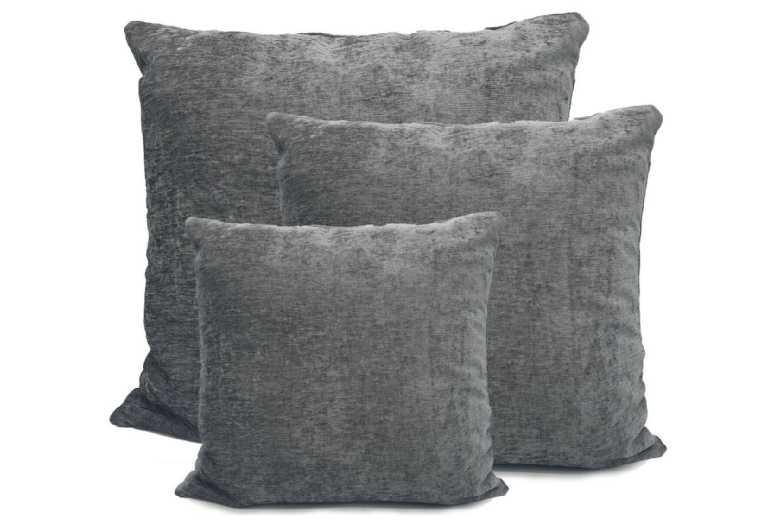 Luxury Chenille Cushion or Cover – 17×17 Inch, Silver, Machine Washable, Modern & Classic | Wowcher Luxury Chenille Cushion or Cover – 17×17 Inch, Silver, Machine Washable, Modern & Classic | Wowcher