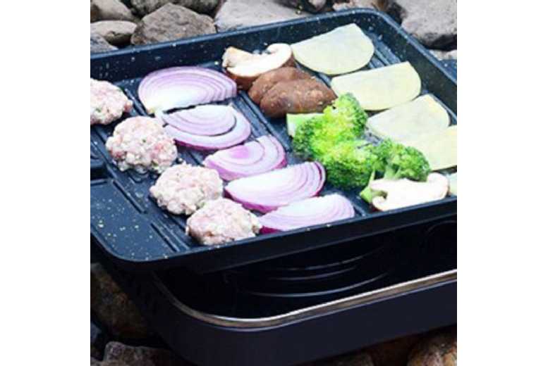 Premium Korean Stove Top BBQ Grill Plate | Wowcher