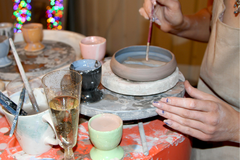 BYOB Pottery Painting Experience for One at Token Studio, London Bridge - 90-Minute Creative Workshop | Wowcher