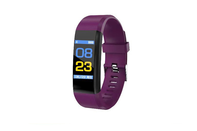 Waterproof fitness smartwatch, Limited Offer, Purple | Wowcher