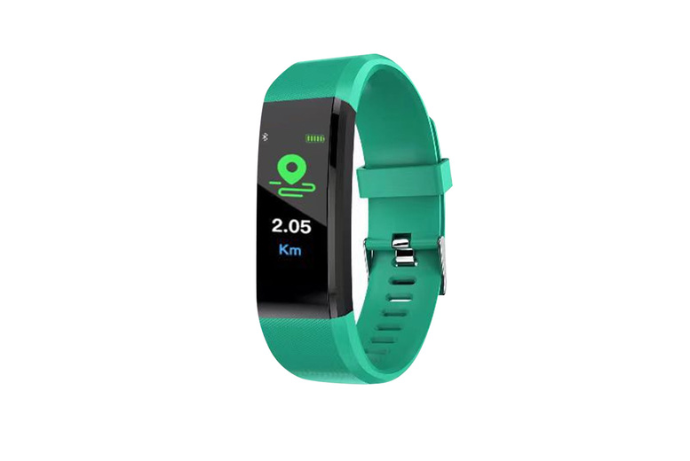 Waterproof fitness smartwatch, Limited Offer, Green | Wowcher